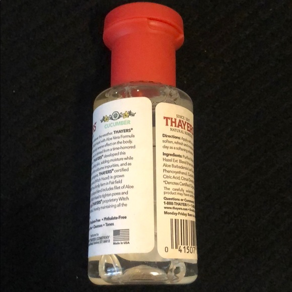 Thayers Mini Size Cucumber Witch Hazel - Picture 4 of 5